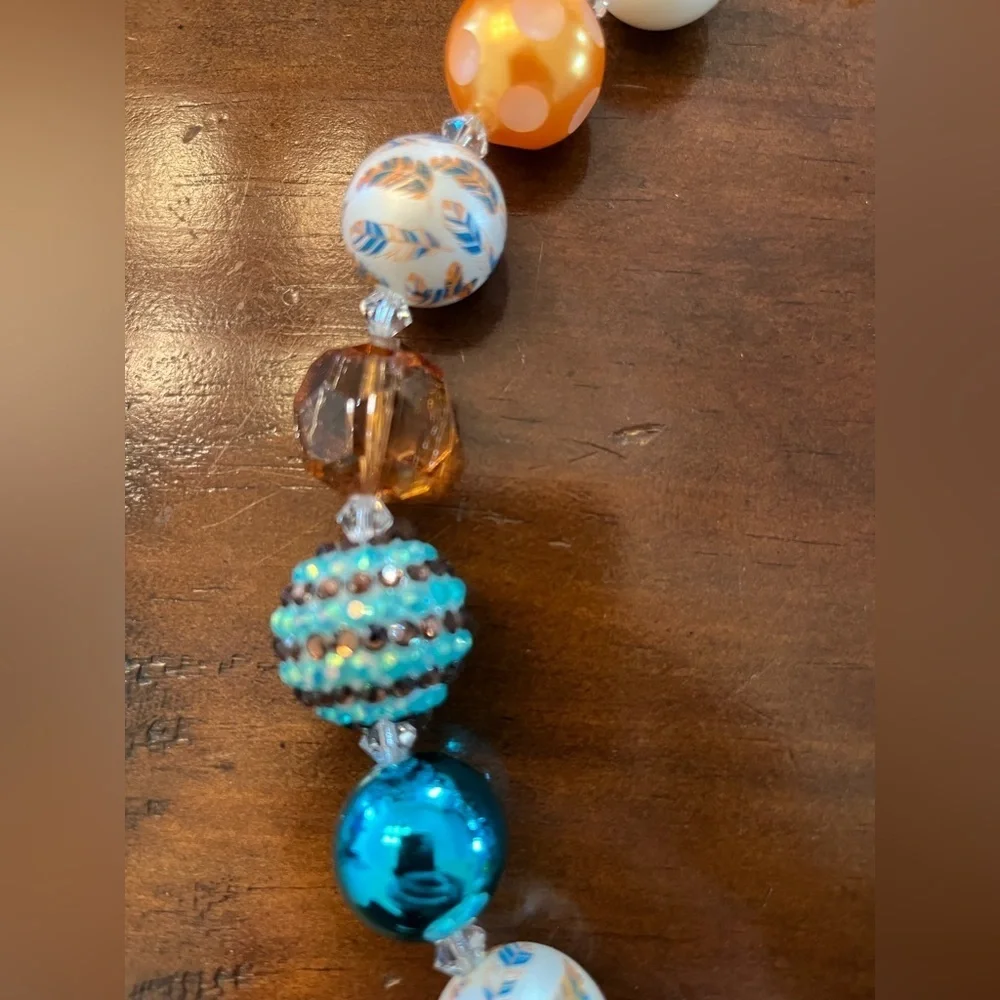 Kids Moana large bead necklace